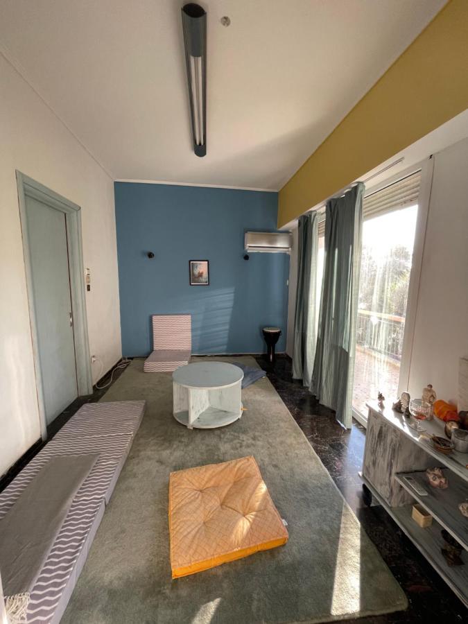 Spacious Apartment With Balconies, Ac, King Bed, Near Dt And Transports Athene Buitenkant foto