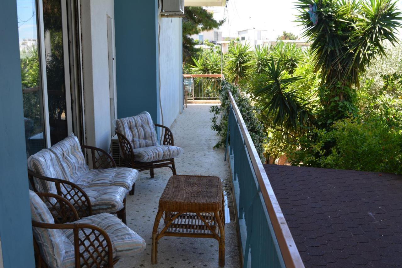 Spacious Apartment With Balconies, Ac, King Bed, Near Dt And Transports Athene Buitenkant foto